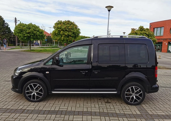 Volkswagen Caddy cena 59999 przebieg: 209000, rok produkcji 2014 z Leszno małe 191